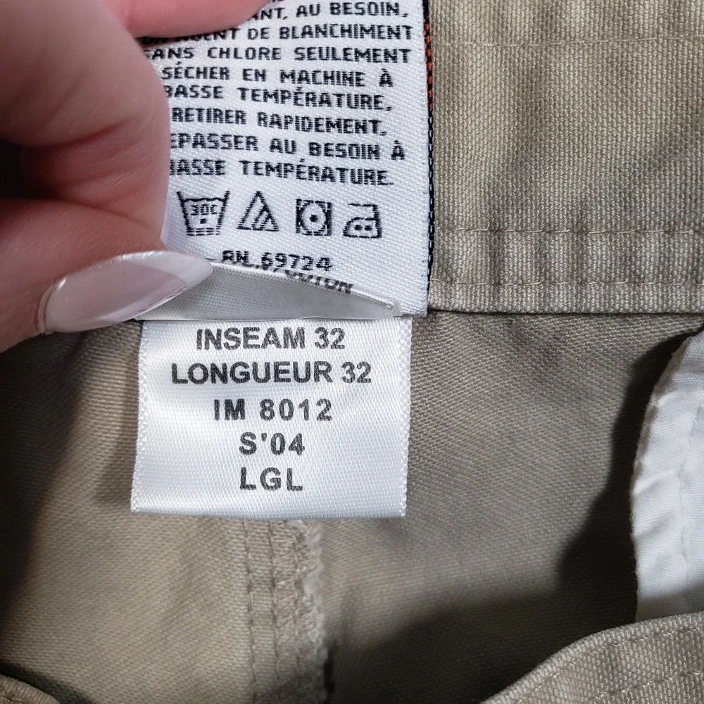 Sorel Convertible Cargo Pants Mens 40 Khaki Tan Zip Off Utility Hiking Trousers
